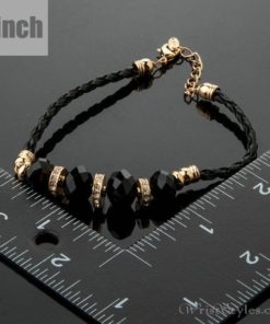 Black Strand Charm Bracelet AZ417817CH 2