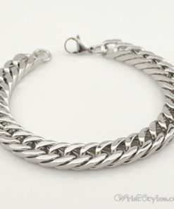 Mens Curb Chain Bracelet NO323454BR 006