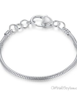 Locked Heart Charm Bracelet BA419574CB