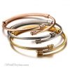 Triple Twisted Cable Bangle Set VN936515BS 4