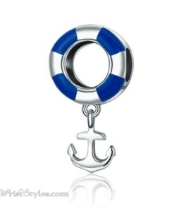 Anchored Life Buoy Bracelet Charm BA610676BC