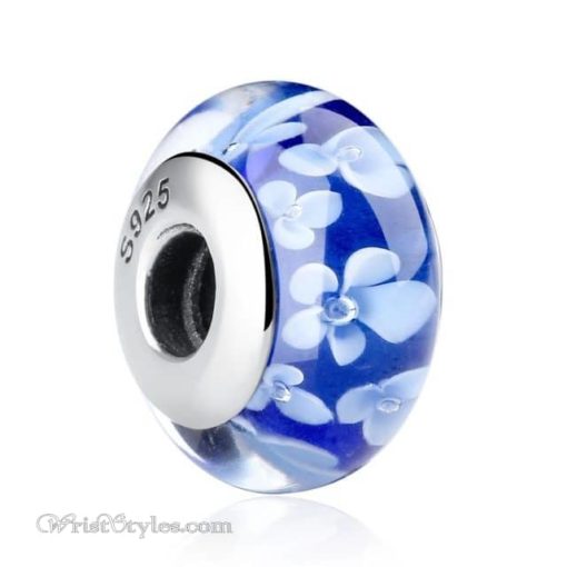 Murano Glass Bead Bracelet Charm 3