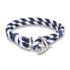 Silver Anchor Rope Bracelet MMK679588CB 3